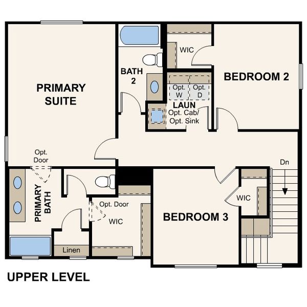 2D floor plan layout of this home in The Ridge Collection at Superstition Vista, Apache Junction, AZ (Image 3). 2D floor plan layout of this home in The Ridge Collection at Superstition Vista, Apache Junction, AZ (Image 3).