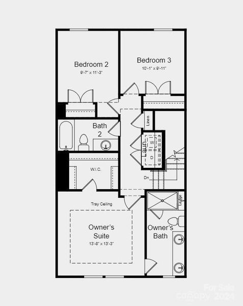 Floorplan ~ 3024 Oak Landing Drive