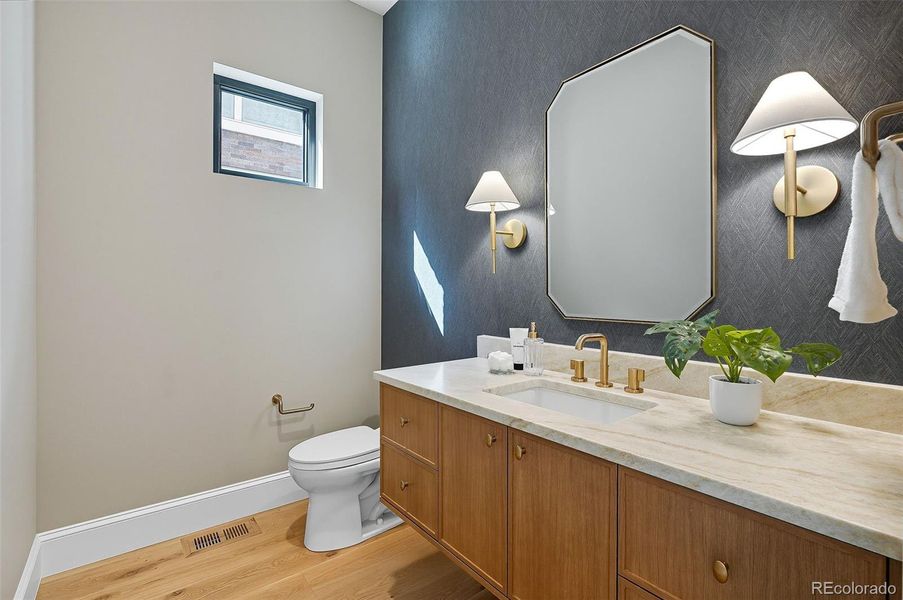 Furnished interior view inside a new home in , Denver (Image 25).