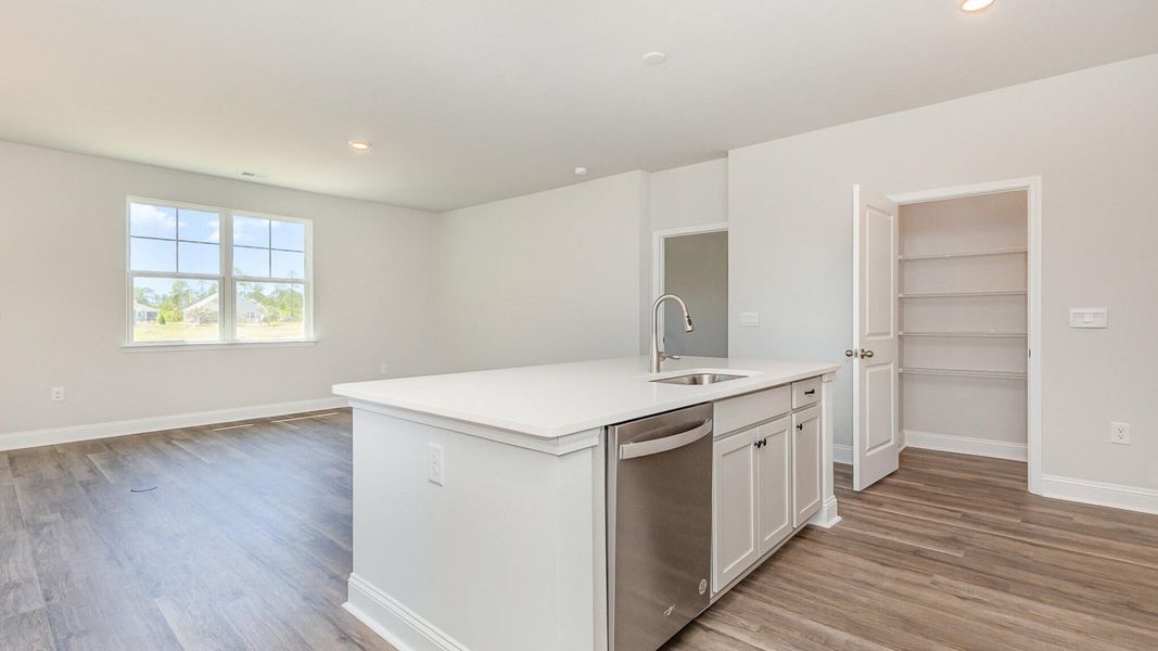Furnished interior view inside a new home in The Cove at Mallard Crossing, Summerville (Image 7). Furnished interior view inside a new home in The Cove at Mallard Crossing, Summerville (Image 7).