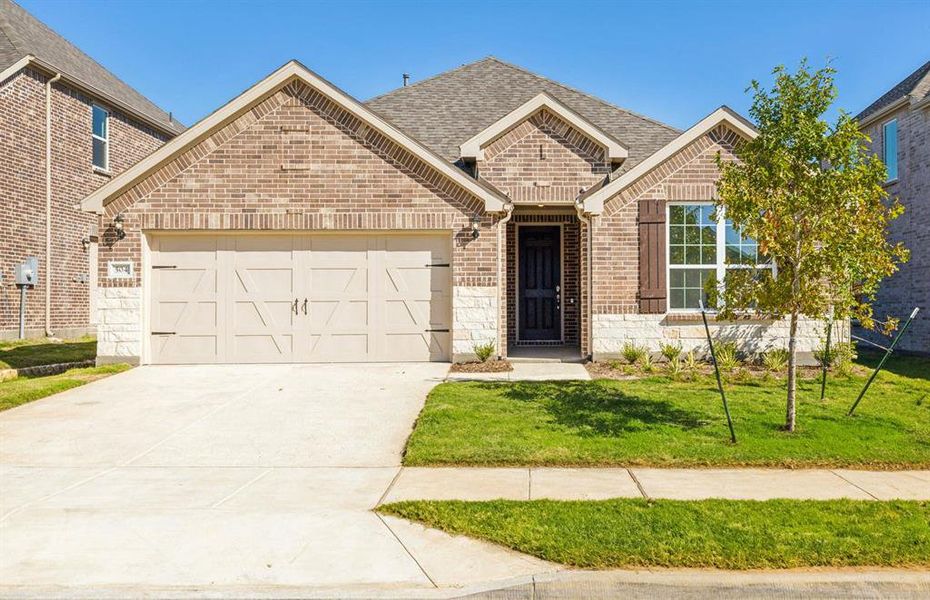 NEW CONSTRUCTION: Beautiful one-story home available at Spiritas Ranch in Little Elm