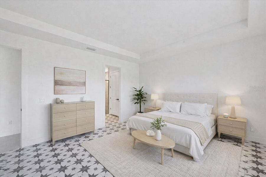 Furnished interior view inside a new home in , Venice (Image 16).