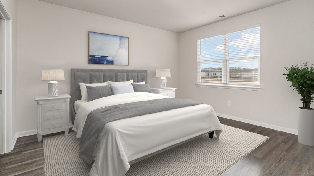 Furnished interior view inside a new home in Preserve at Cypress Commons, Conway (Image 7).