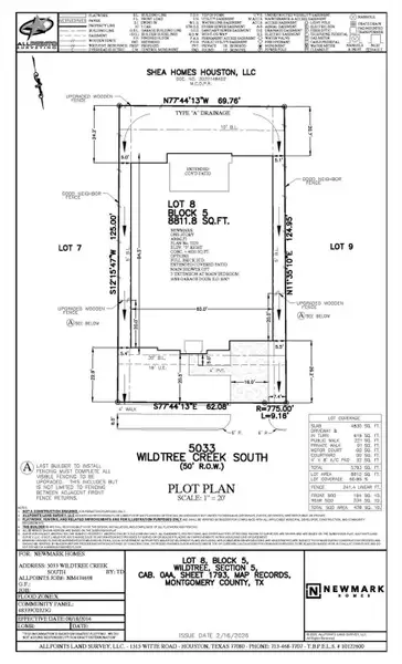 Plot Plan Plot Plan