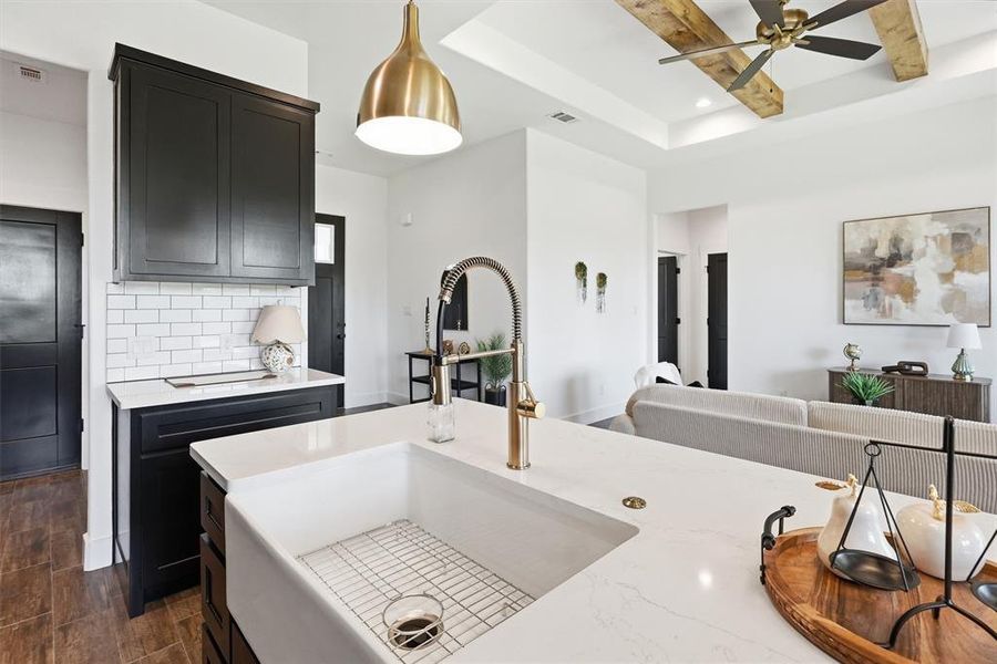 Furnished interior view inside a new home in , Tolar (Image 13).