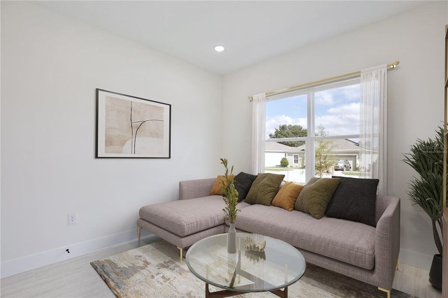Furnished interior view inside a new home in , Groveland (Image 6). Furnished interior view inside a new home in , Groveland (Image 6).