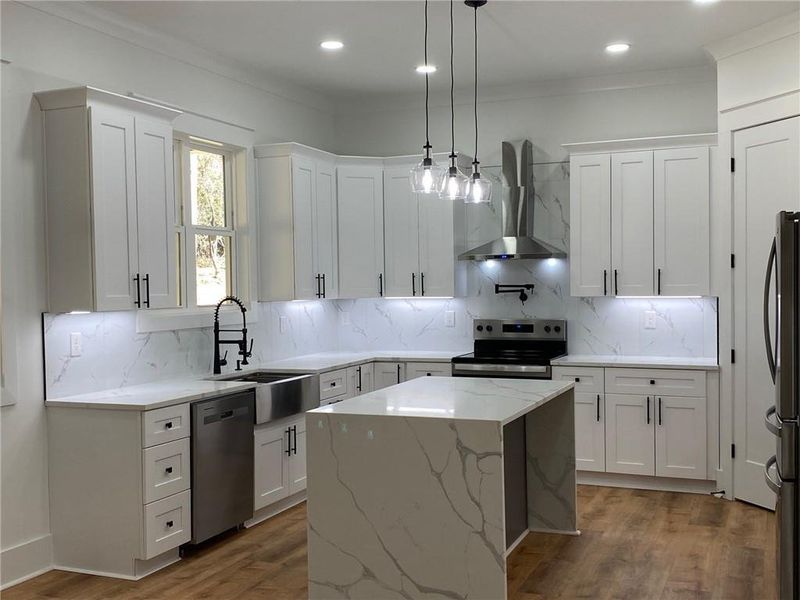 Furnished interior view inside a new home in , Monroe (Image 6). Furnished interior view inside a new home in , Monroe (Image 6).