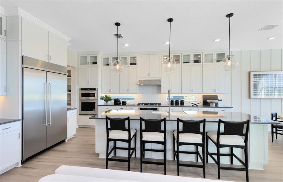 Furnished interior view inside a new home in Parkside Trails, Clermont (Image 10). Furnished interior view inside a new home in Parkside Trails, Clermont (Image 10).