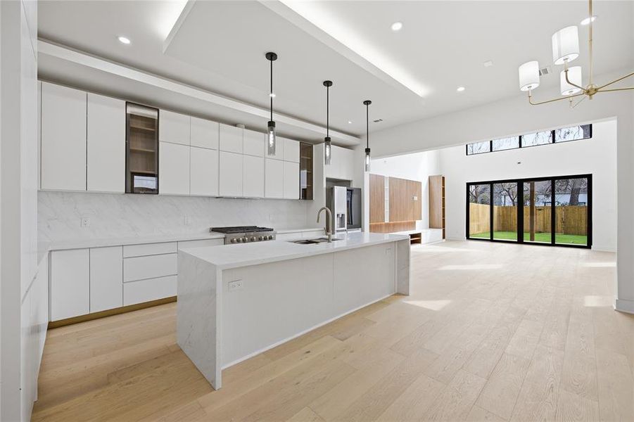 Furnished interior view inside a new home in , Dallas (Image 6).