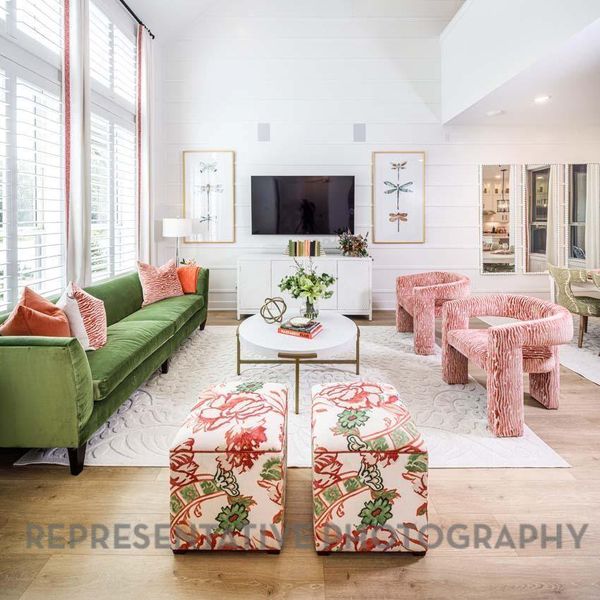 Furnished interior view inside a new home in Woodforest, Montgomery (Image 3).