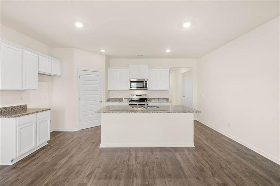 Furnished interior view inside a new home in Jackson Landing, Jefferson (Image 5). Furnished interior view inside a new home in Jackson Landing, Jefferson (Image 5).