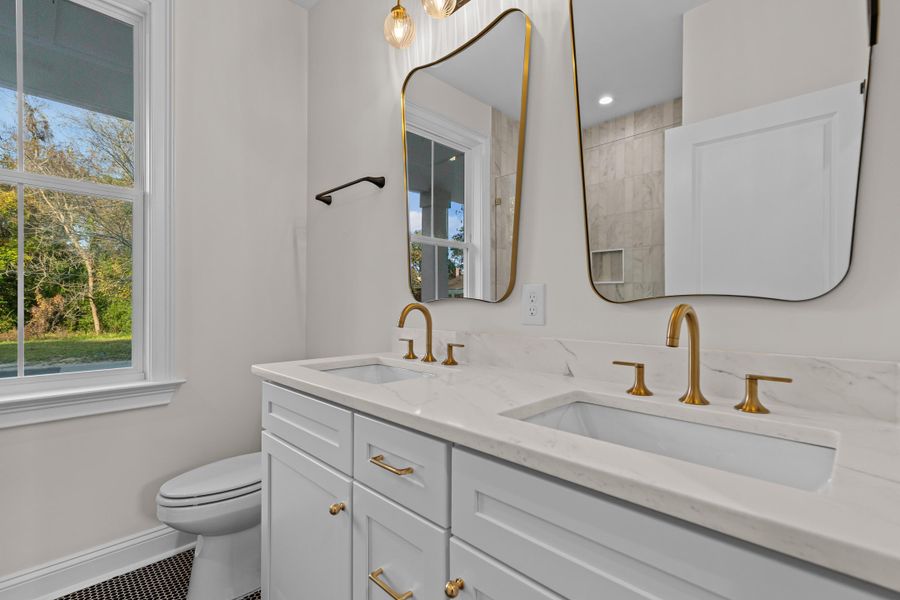 Furnished interior view inside a new home in , Charleston (Image 9).