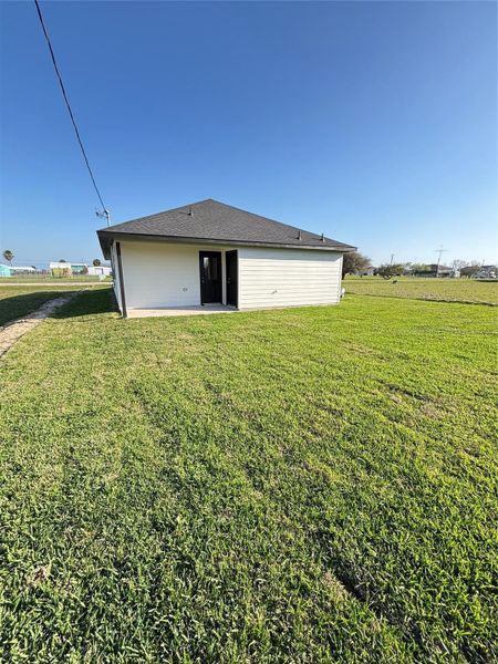 Exterior details and patio area of a home in , Palacios (Image 3). Exterior details and patio area of a home in , Palacios (Image 3).