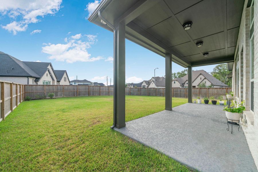 Exterior details and patio area of a home in , Missouri City (Image 3). Exterior details and patio area of a home in , Missouri City (Image 3).