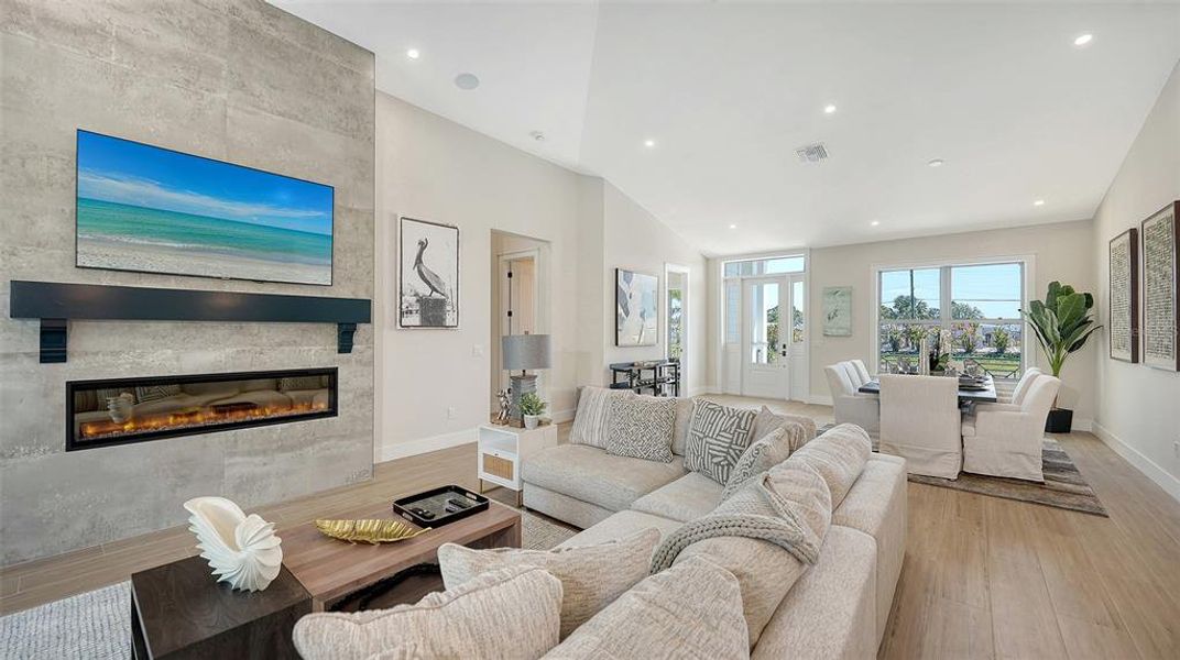 Furnished interior view inside a new home in , Bradenton (Image 8).