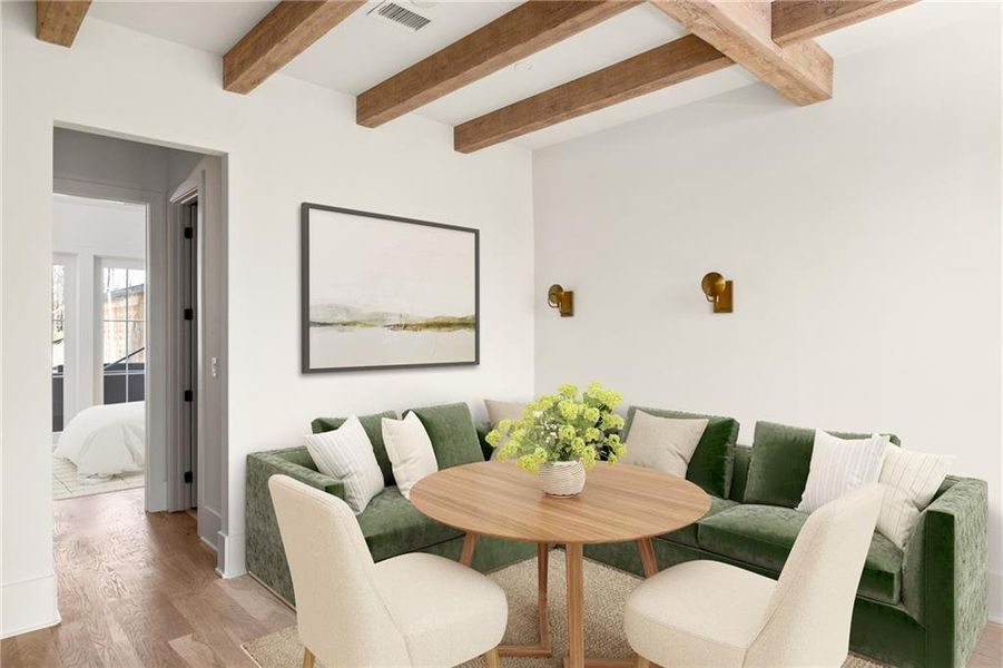 Furnished interior view inside a new home in , Chattahoochee Hills (Image 8).