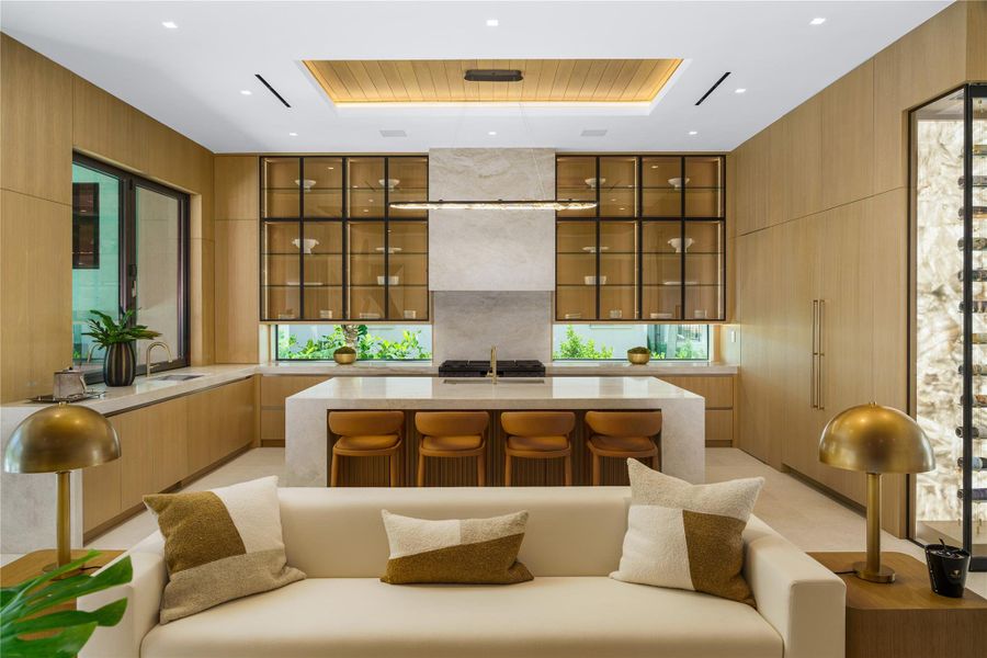 Furnished interior view inside a new home in , Ocean Ridge (Image 85).