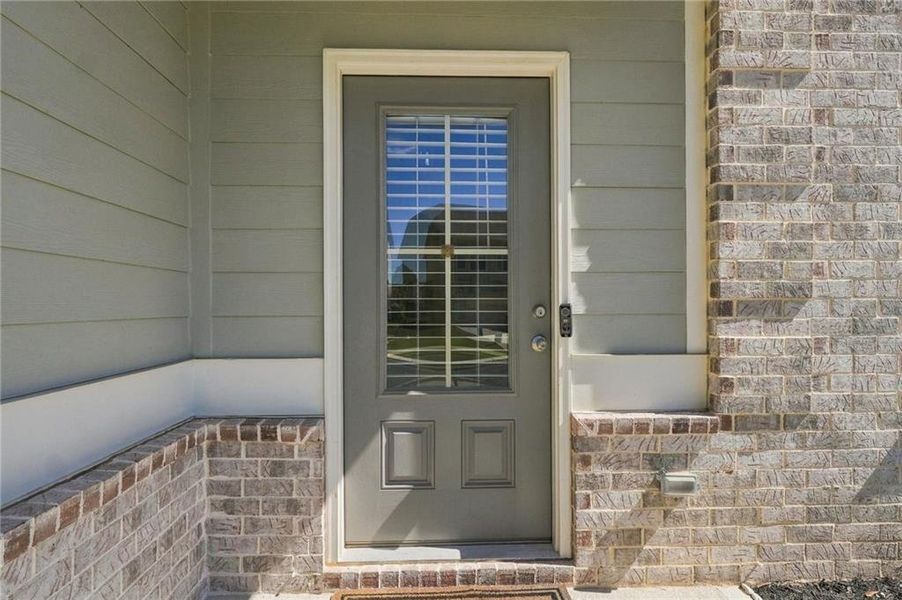 Exterior details and patio area of a home in Dixon Farm, Fayetteville (Image 29). Exterior details and patio area of a home in Dixon Farm, Fayetteville (Image 29).
