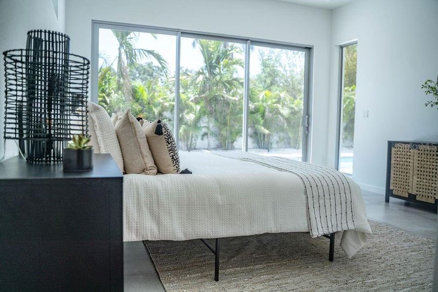 Furnished interior view inside a new home in , Sarasota (Image 11).