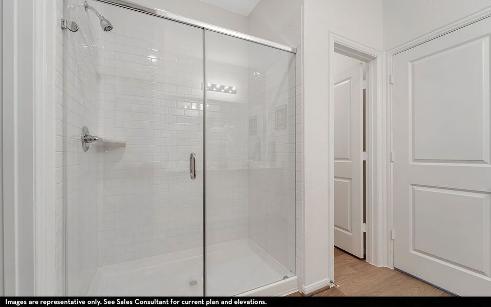 Representative furnished interior of a home built from the Diamond by CastleRock Communities in Paramount, Kyle (Image 16).