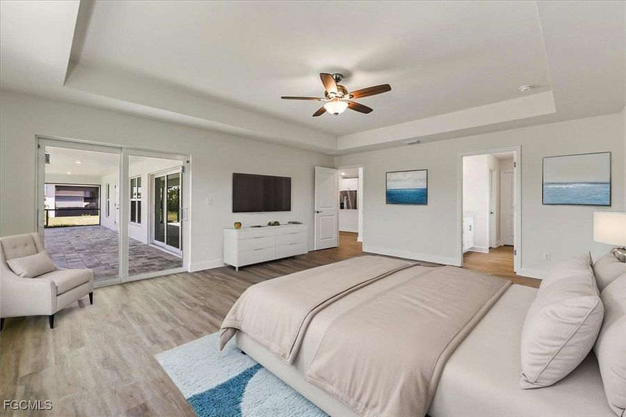 Furnished interior view inside a new home in Cape Coral, Cape Coral (Image 5). Furnished interior view inside a new home in Cape Coral, Cape Coral (Image 5).