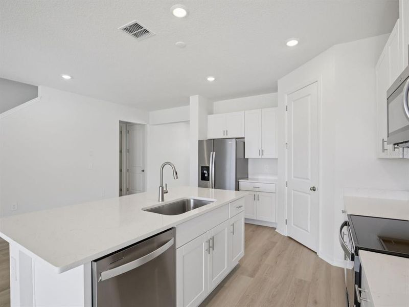 Furnished interior view inside a new home in Coasterra - Reserve Series, Palmetto (Image 14).