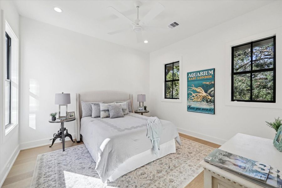 Furnished interior view inside a new home in , Houston (Image 7).