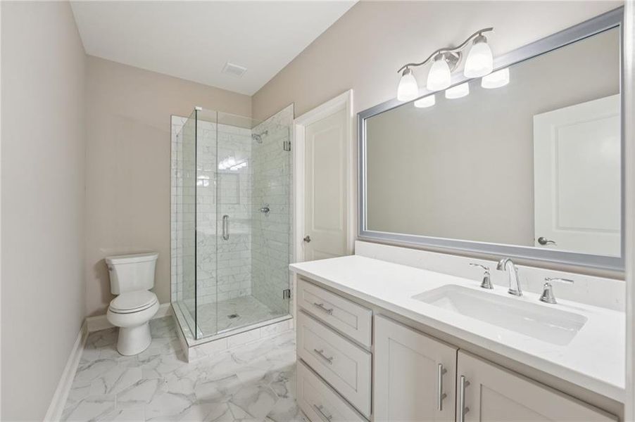 Furnished interior view inside a new home in The Reserve At Governors Towne Club, Acworth (Image 12). Furnished interior view inside a new home in The Reserve At Governors Towne Club, Acworth (Image 12).