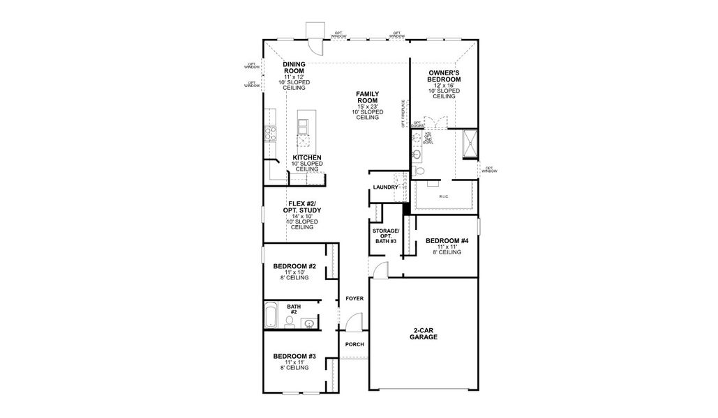 2D floor plan layout of this home in Sanderos, Fort Worth, TX (Image 4). 2D floor plan layout of this home in Sanderos, Fort Worth, TX (Image 4).