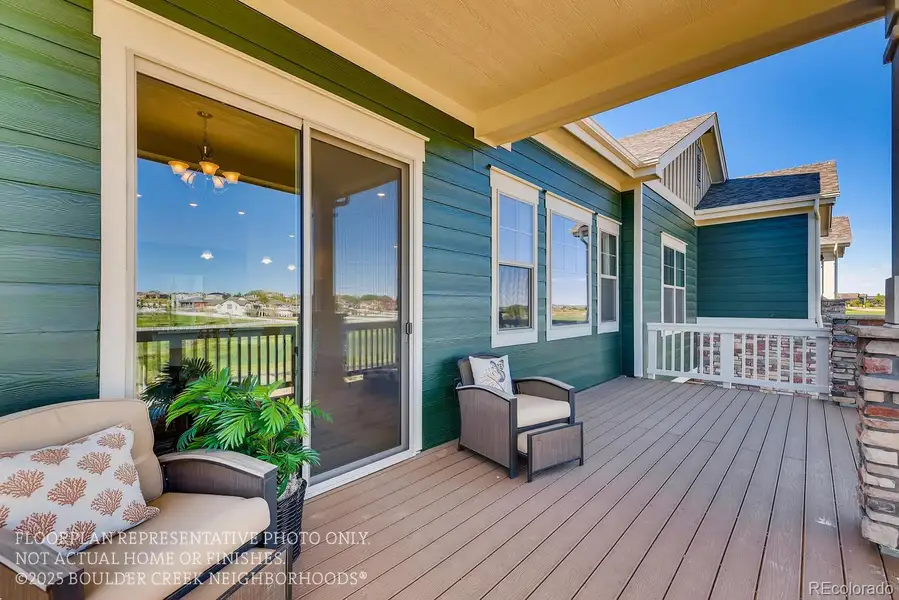 Exterior details and patio area of a home in , Westminster (Image 3).