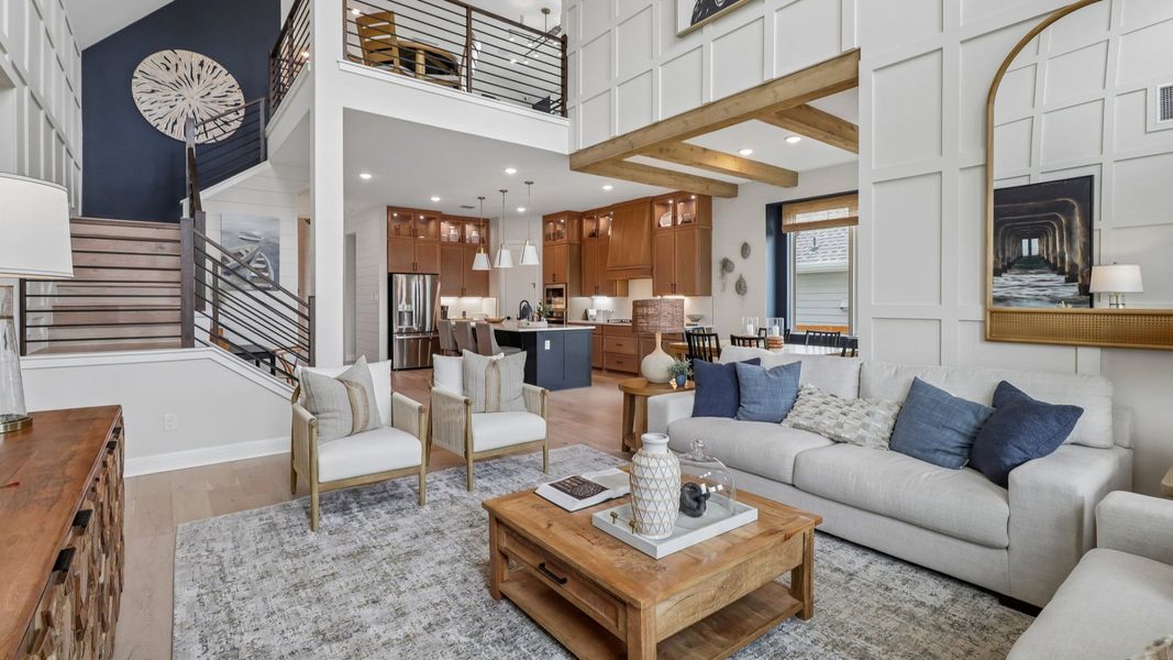 Representative furnished interior of a home built from the Rosewood by DRB Homes in Newhaven, Manor (Image 24). Representative furnished interior of a home built from the Rosewood by DRB Homes in Newhaven, Manor (Image 24).
