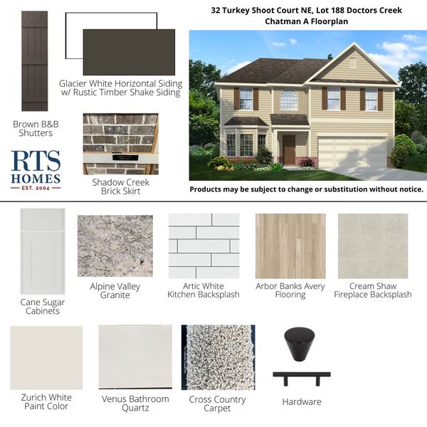 2D floor plan layout of this home in Doctor's Creek, Ludowici, GA (Image 4).