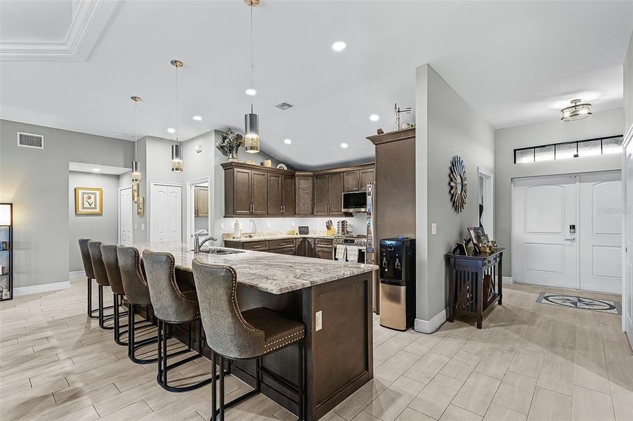 Furnished interior view inside a new home in , Punta Gorda (Image 4).
