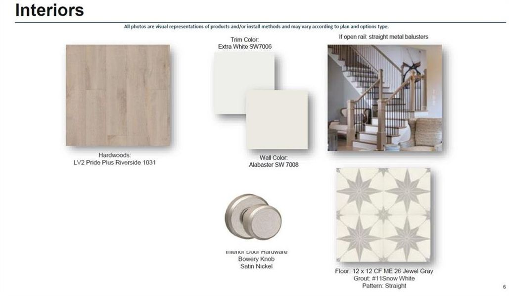 Sample of building materials used in homes in Ward's Crossing Townhomes, Johns Creek (Image 33). Sample of building materials used in homes in Ward's Crossing Townhomes, Johns Creek (Image 33).