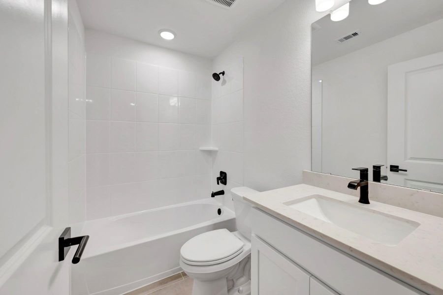 Furnished interior view inside a new home in Escondido - Terrace Collection, Magnolia (Image 5).