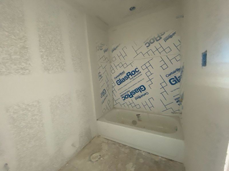 In-progress construction of a new home in Morningstar, Aledo, TX (Image 13). In-progress construction of a new home in Morningstar, Aledo, TX (Image 13).