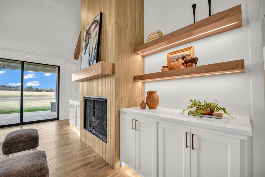 Furnished interior view inside a new home in , Aledo (Image 15).