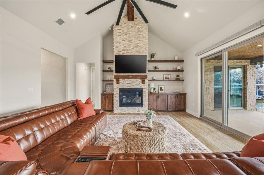 Furnished interior view inside a new home in , Granbury (Image 9).