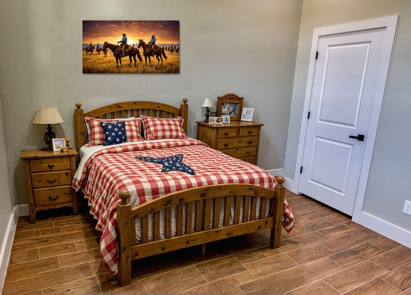 Furnished interior view inside a new home in , Angleton (Image 17).