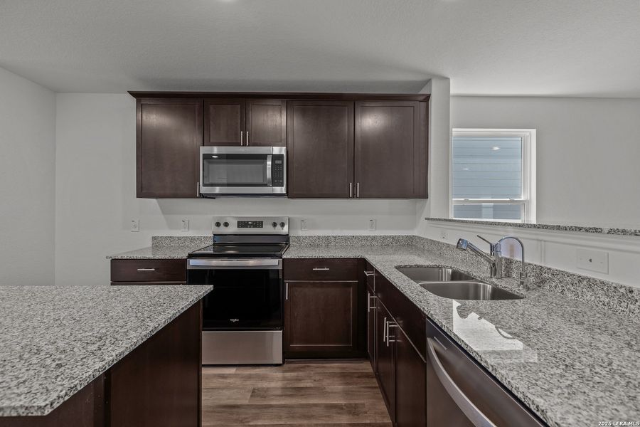 Furnished interior view inside a new home in The Overlook at Creekside, New Braunfels (Image 11).