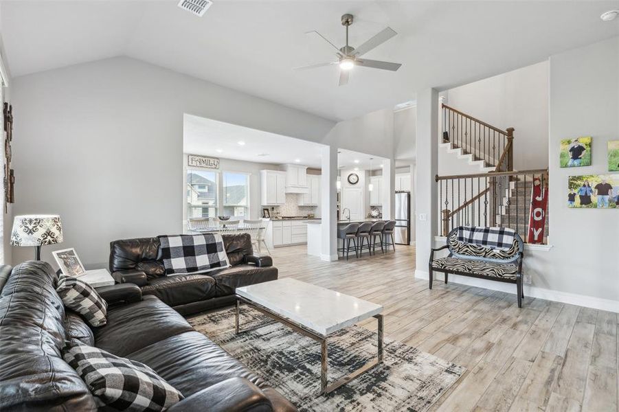 Furnished interior view inside a new home in , Justin (Image 16).