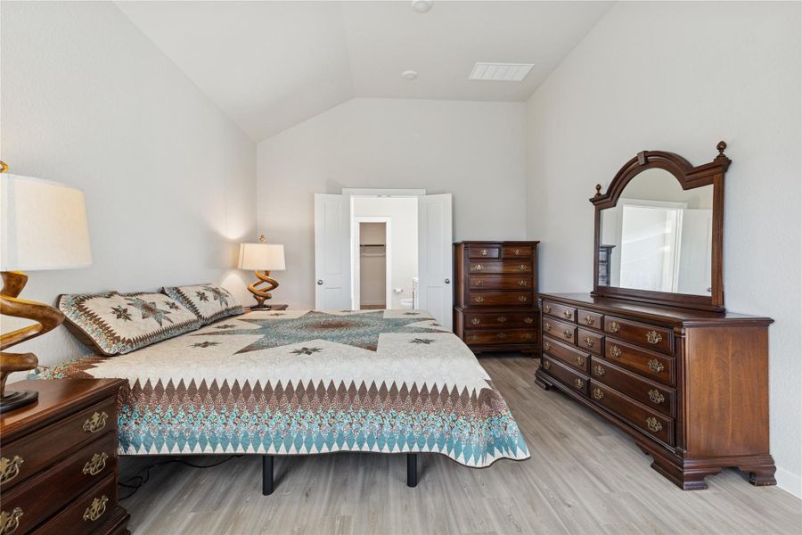 Furnished interior view inside a new home in , Willis (Image 8).