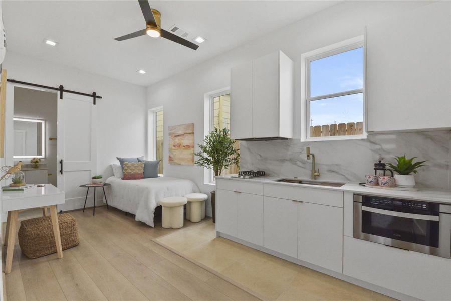 Furnished interior view inside a new home in , Houston (Image 11). Furnished interior view inside a new home in , Houston (Image 11).