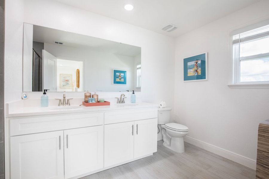 Representative furnished interior of a home built from the St Lucia by Maronda Homes in Orchid Cove, Bokeelia (Image 11).