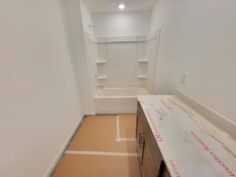 In-progress construction of a new home in The Estates at Casteel, Bethlehem, GA (Image 20).