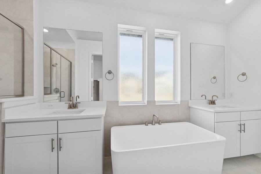 Representative furnished interior of a home built from the Adonia by Landon Homes in Fields - East Village, Frisco (Image 10). Representative furnished interior of a home built from the Adonia by Landon Homes in Fields - East Village, Frisco (Image 10).