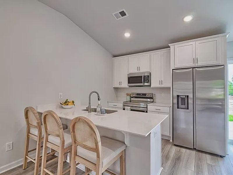 Furnished interior view inside a new home in Amber Hill, West Columbia (Image 4).