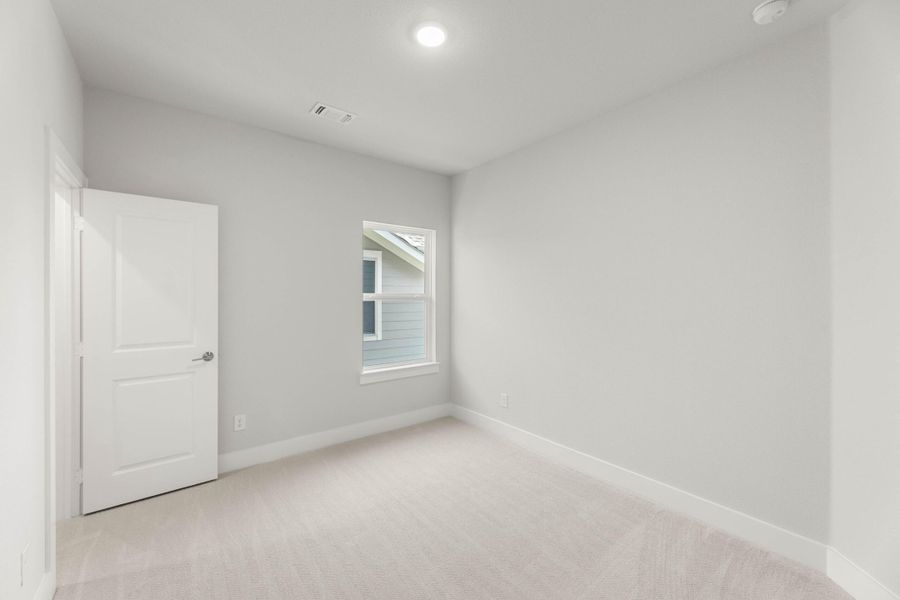 Spacious, unfurnished interior of a new home in Terrace Collection at Harvest, Argyle (Image 21).