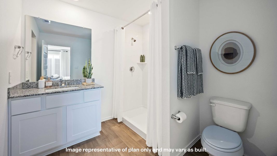 Furnished interior view inside a new home in Deer Meadows, Odessa (Image 16).