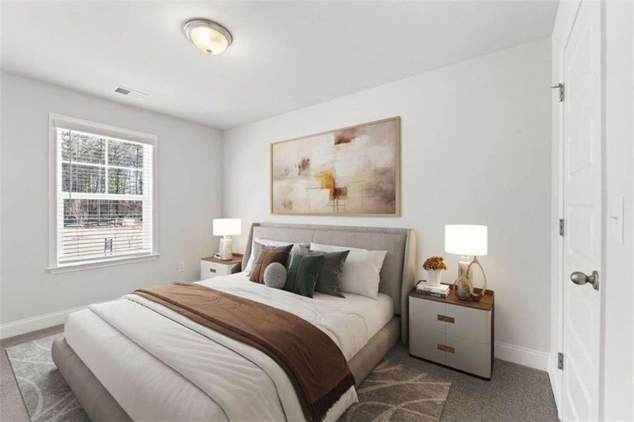 Furnished interior view inside a new home in Porter Reserve, Decatur (Image 13).